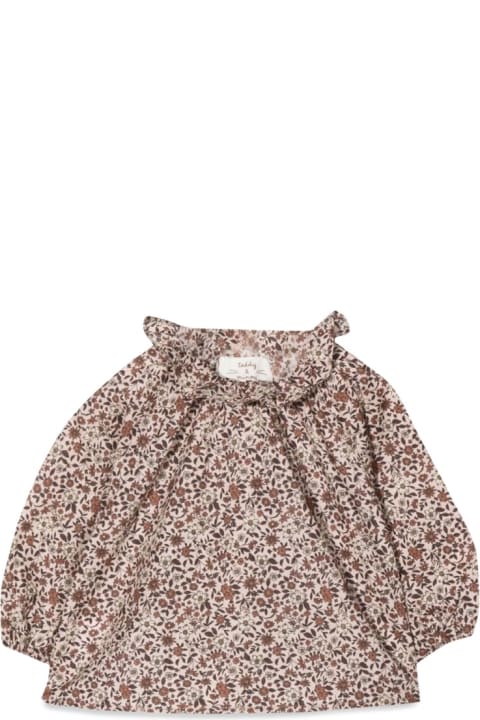 Topwear for Baby Girls Teddy & Minou M/l Floral Shirt