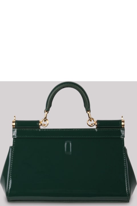 Fashion for Women Dolce & Gabbana Dolce & Gabbana Small Sicily Patent-leather Bag
