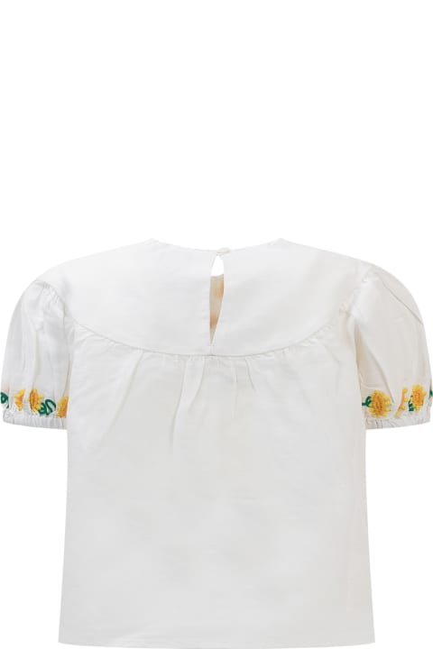 أدوات منزلية Stella McCartney Kids Sunflowers Top