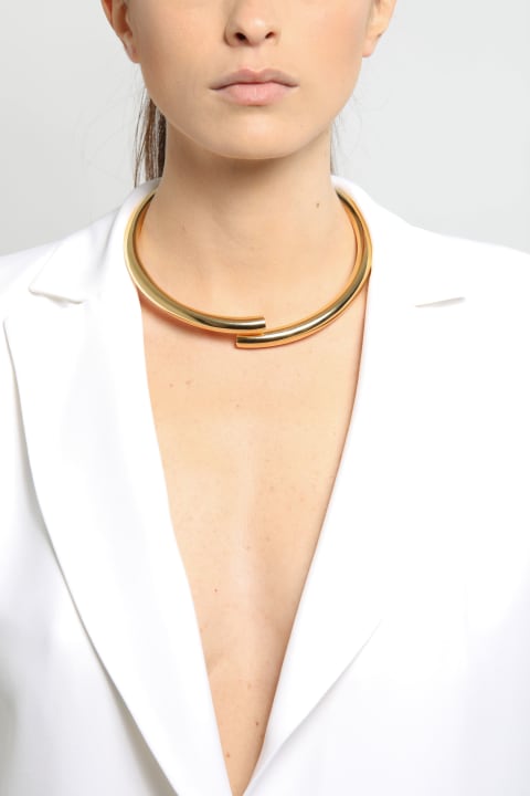 Necklaces for Women Federica Tosi Choker Tube Gold