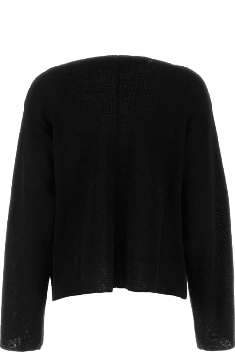 Fashion for Women The Row Black Linen Sweater
