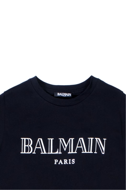 Balmain for Kids Balmain Cotton T-shirt
