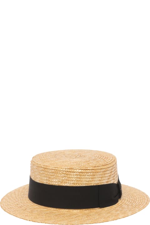 Accessories for Men Borsalino Magiostrina Hat With Chin Strap