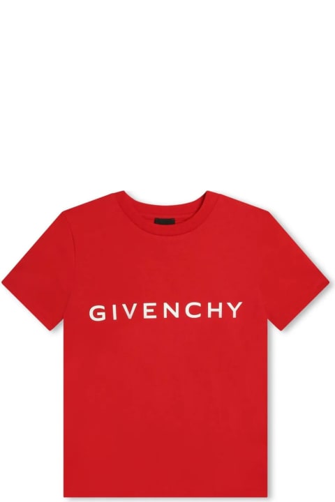 Givenchy T-Shirts & Polo Shirts for Women Givenchy Givenchy Kids T-shirts And Polos Red