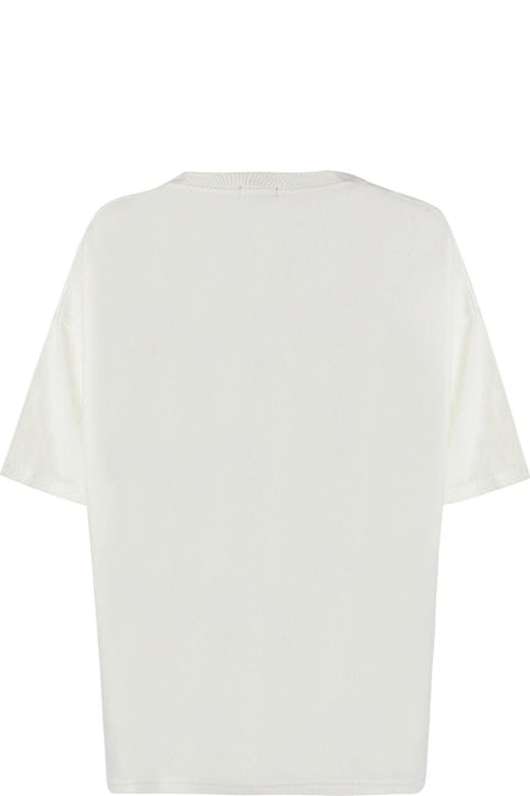 ウィメンズのHype Streetwear R13 Brooklyn-printed Crewneck T-shirt