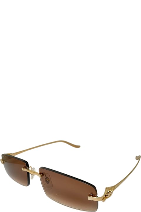 メンズセール Cartier Eyewearのアイウェア Cartier Eyewear Ct 0505 Sunglasses