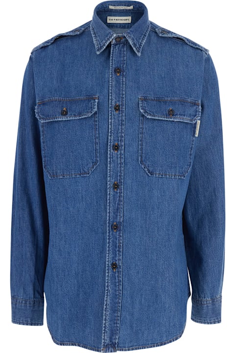 Roy Rogers for Men Roy Rogers Military Shirt R.r.eva Herzigova