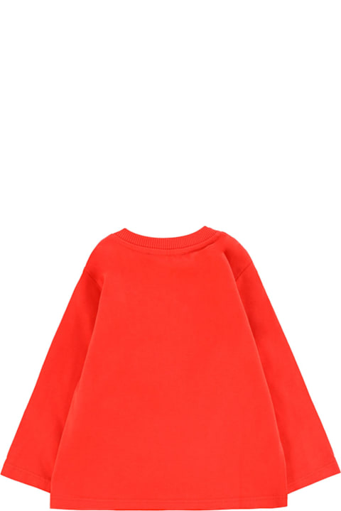 Homeware Moschino Red T-shirt For Bbaykids With Back To School Print