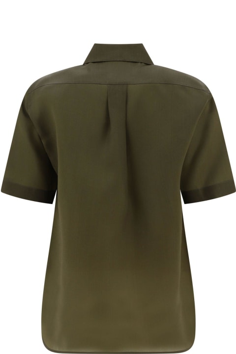 Fashion for Women Max Mara Buttoned Short-sleeved Shirt