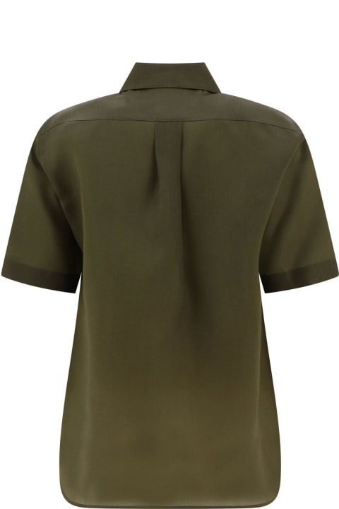 ウィメンズ Max Maraのトップス Max Mara Buttoned Short-sleeved Shirt