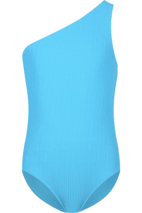 Swimwear for Girls Molo Light Blue Swimsuit For Girl