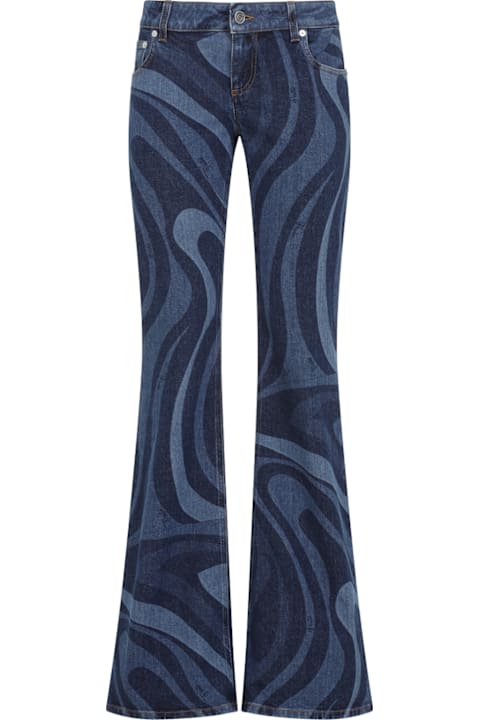 Pucci الجينز لـ السيدات Pucci Stretch Laser Jeans