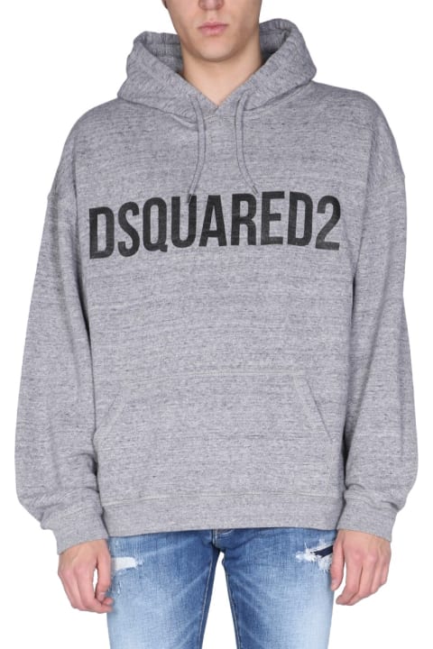 Dsquared2 Sale for Men Dsquared2 Sweatshirt With Logo Print