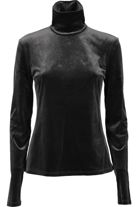 Proenza Schouler White Label Sweaters for Women Proenza Schouler White Label Stretch Velvet Turtleneck