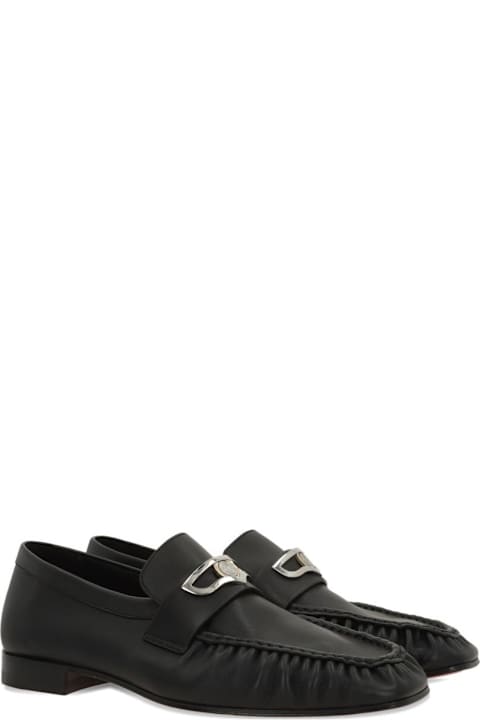 Christian Louboutin for Kids Christian Louboutin Leather Loafers