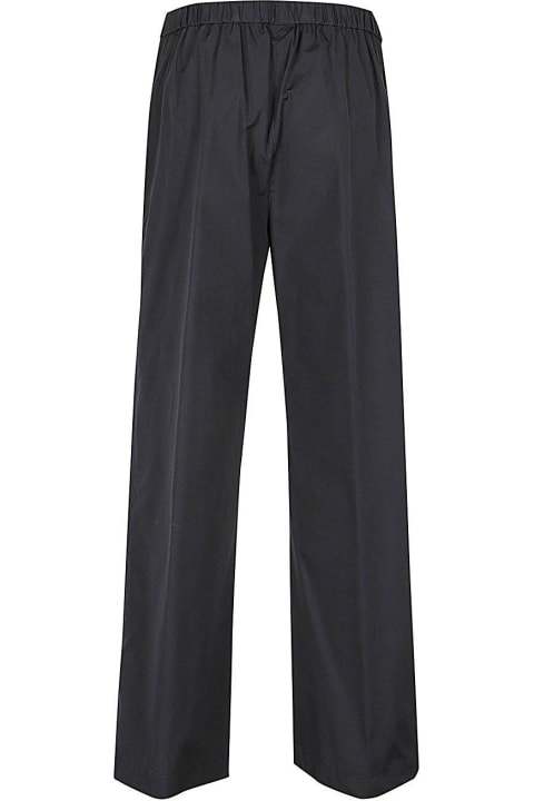 ウィメンズ Aspesiのパンツ＆ショーツ Aspesi Wide-leg Elasticated-waistband Trousers