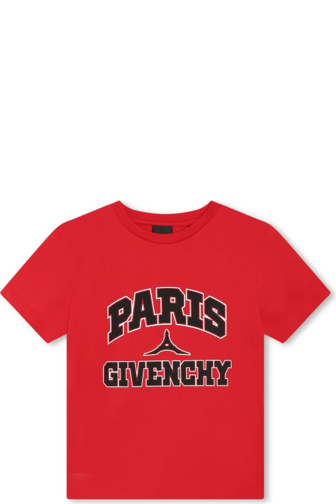 ボーイズ GivenchyのTシャツ＆ポロシャツ Givenchy T-shirt Con Logo