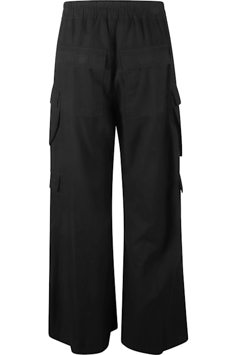 Rick Owens Pants for Men Rick Owens Cargo Loose Fit Laced Trousers