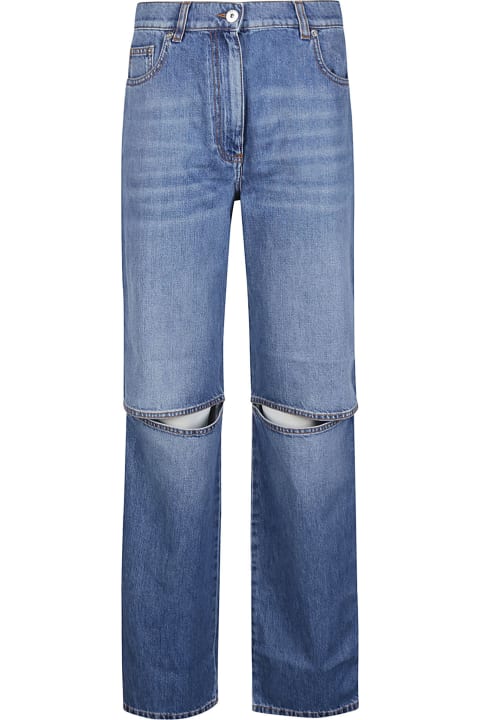 J.W. Anderson Jeans for Women J.W. Anderson Cut Out Knee Bootcut Jeans