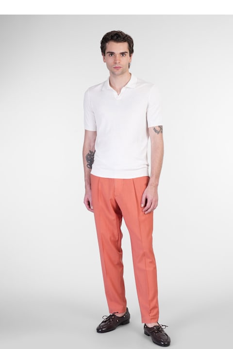 Santaniello Clothing for Men Santaniello Irno Evo Pants In Orange Wool