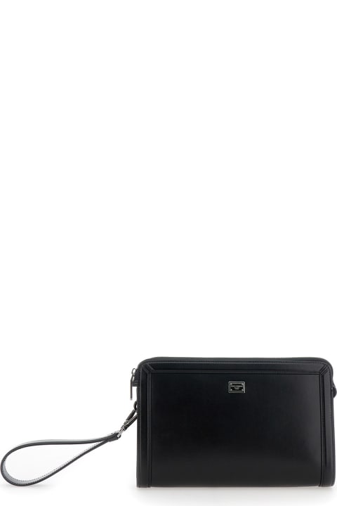 Dolce & Gabbana Luggage for Men Dolce & Gabbana Targhetta Mini