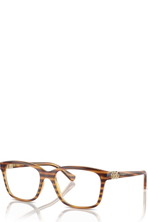 Vogue Eyewear Eyewear for Women Vogue Eyewear Vo5574b Striped Dark Havana Glasses