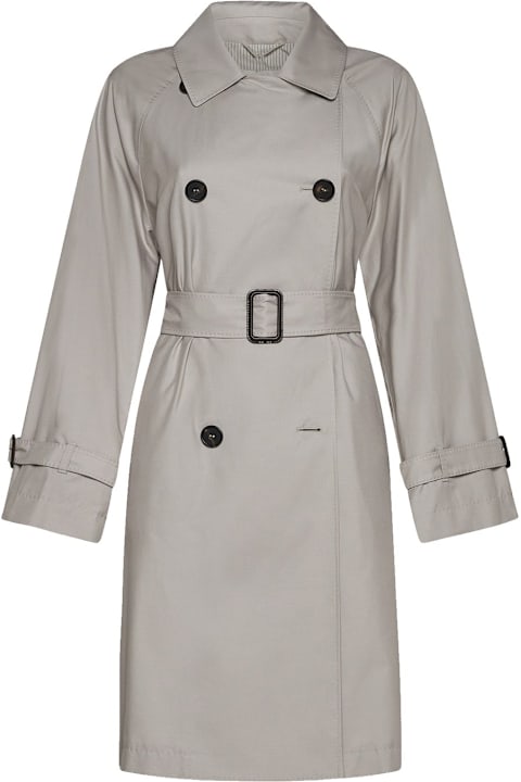 Homeware Max Mara The Cube The Cube Blend Cotton Trench Coat