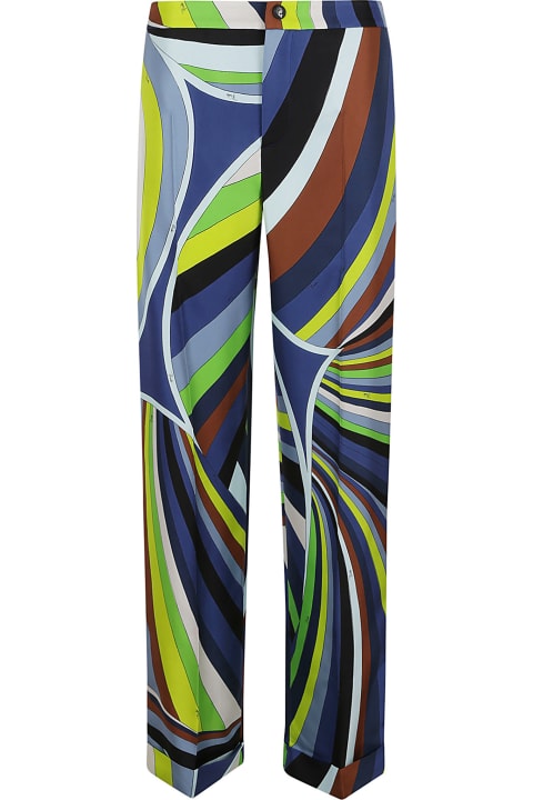 Pucci Pants & Shorts for Women Pucci Trousers - Silk Twill
