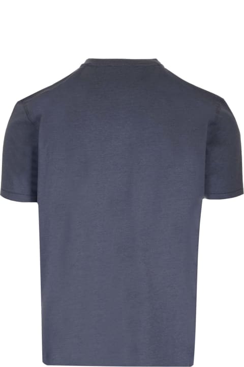 Clothing for Men Tom Ford Blue T-shirt