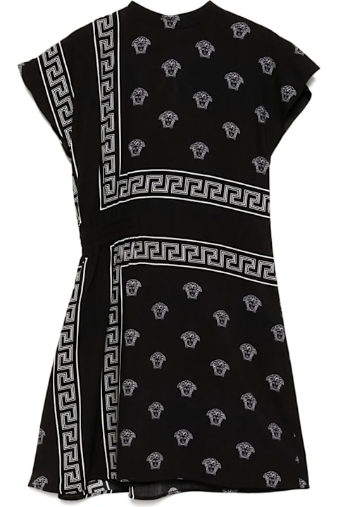 Dresses for Girls Versace Short Sleeved Dress