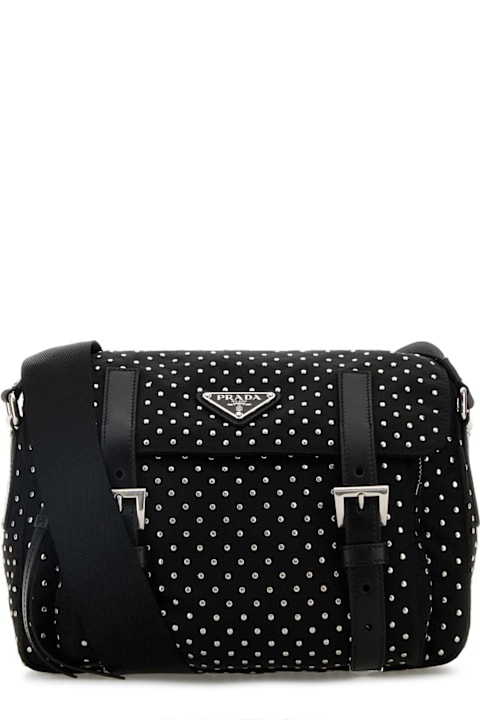 Homeware Prada Black Re-nylon Crossbody Bag