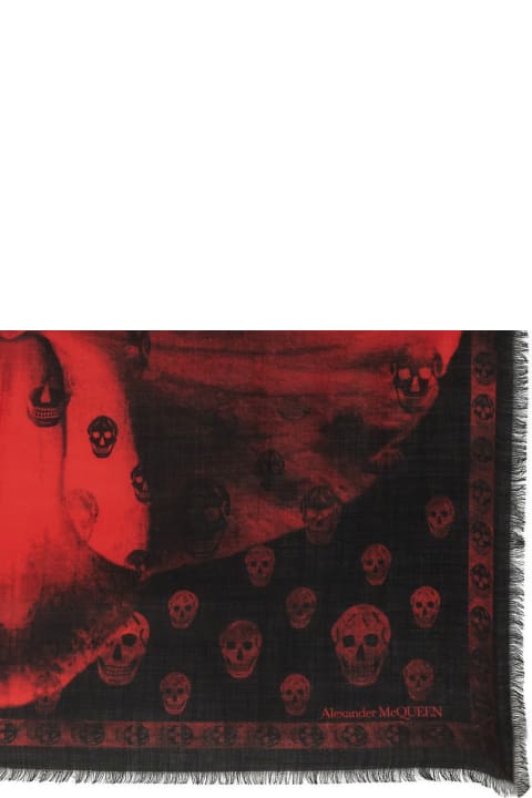 Scarves & Wraps for Women Alexander McQueen Skull Foulard