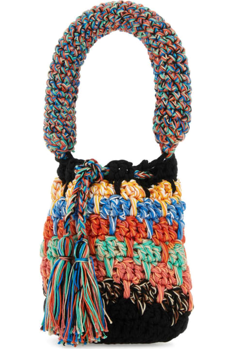 Alanui for Women Alanui Multicolor Crochet Handbag