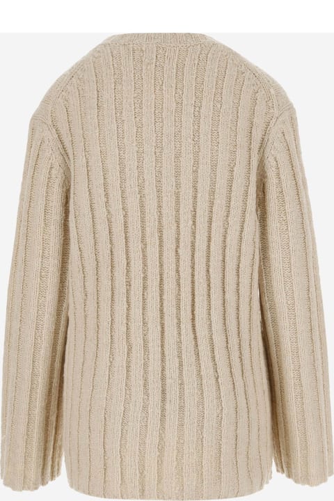 Sweaters for Women By Malene Birger Stretch Wool Cirra Sweater