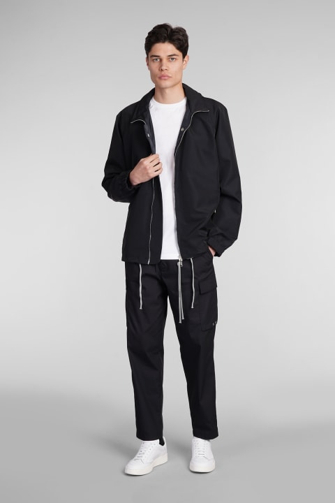 Pants for Men Low Brand Combo Pants In Black Cotton