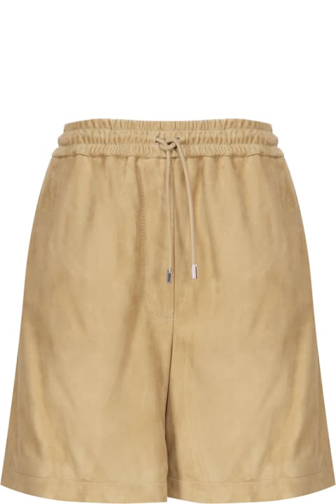 Pants & Shorts for Women Loewe Suede Shorts