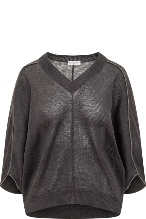 Brunello Cucinelli Sweaters for Women Brunello Cucinelli Shirt With Details