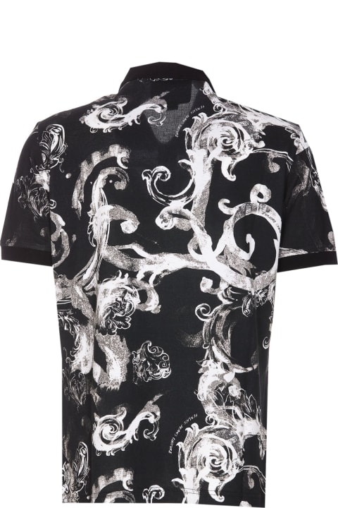 Versace Jeans Couture for Men Versace Jeans Couture Polo Watercolour Couture