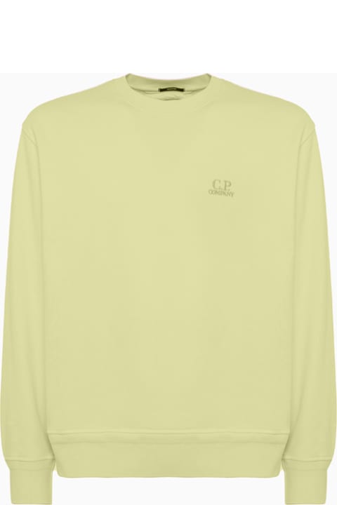 C.P. Company for Men C.P. Company C.p Company Cotton Diagonal Fleece Logo Sweatshirt