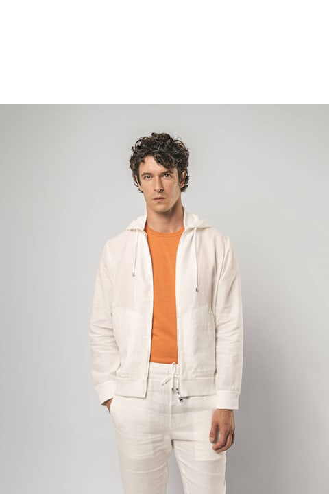 Homeware Larusmiani Hodded Jacket 'korfu' Fleece