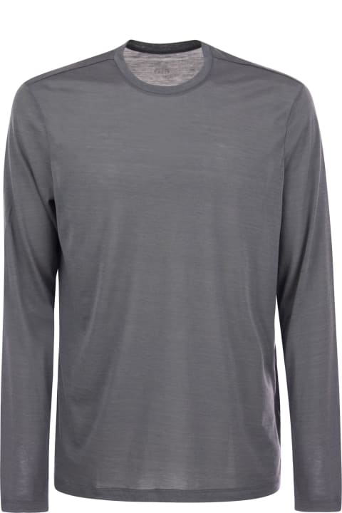 Majestic Filatures Clothing for Men Majestic Filatures Crew-neck T-shirt In Silk And Cotton