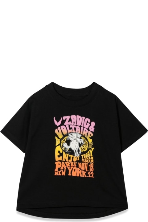 Zadig & Voltaire T-Shirts & Polo Shirts for Girls Zadig & Voltaire Short-sleeved T-shirt