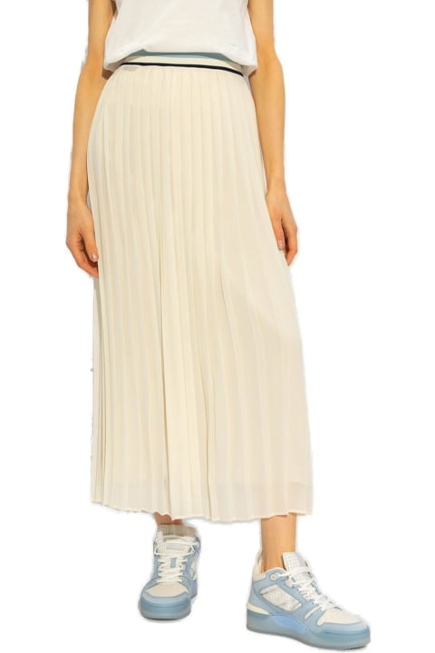 Moncler Clothing for Women Moncler Gonna Pleated Maxi Skirt