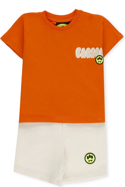 Bodysuits & Sets for Baby Boys Barrow Two Pieces Jumpsuit With Logo