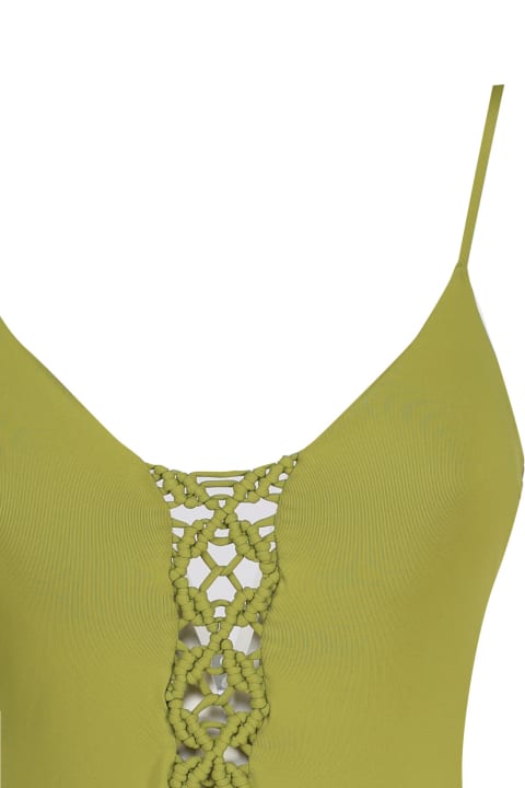 Homeware Fisico - Cristina Ferrari One-piece Swimsuit With Braiding