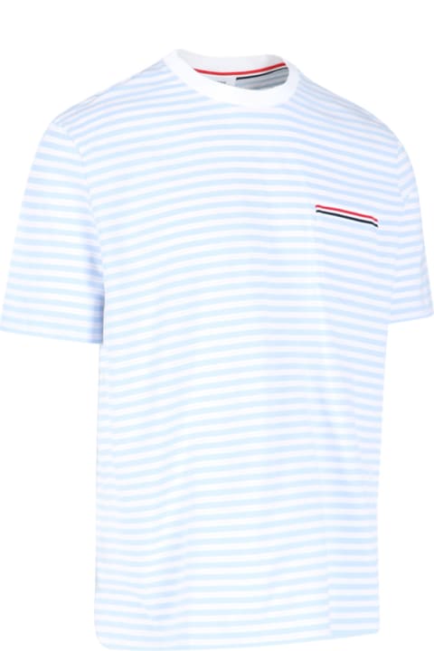 Thom Browne for Men Thom Browne Stripe T-shirt
