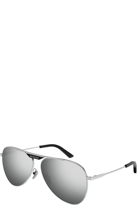 Accessories for Men Balenciaga Eyewear Bb0244s Silver Sunglasses