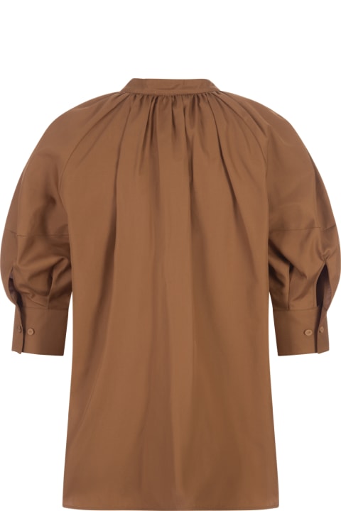 Max Mara Clothing for Women Max Mara Light Brown Carpi Shirt