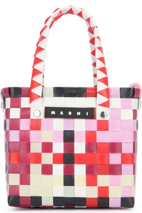 Marni for Kids Marni Mw55f Micro Basket Bag With Strap