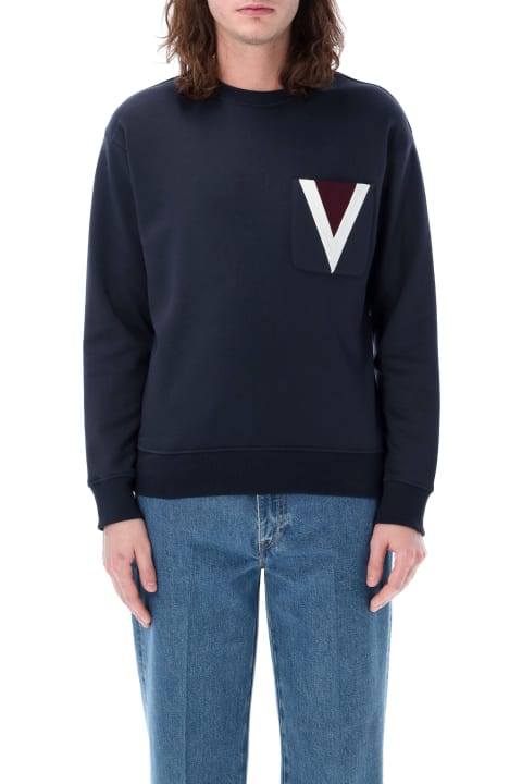 Valentino Garavani Fleeces & Tracksuits for Men Valentino Garavani Crewneck Sweatshirt